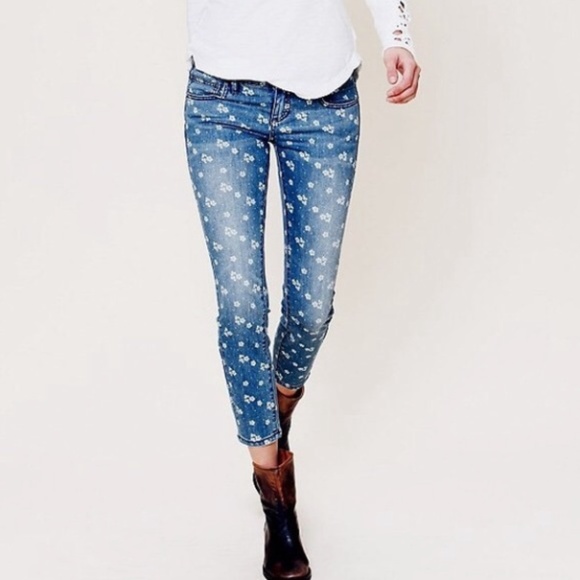 Free People - Ditsy Floral Jeans - Picture 1 of 6
